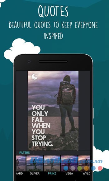 Tính năng chính của ứng dụng Lune cho Android