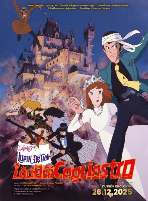 Poster phim Lupin Đệ Tam: Lâu đài Cagliostro