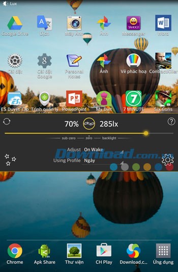 Lux Lite cho Android