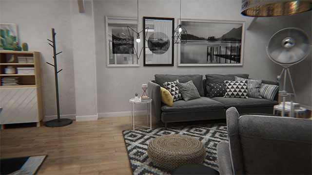 Chọn đồ nội thất phù hợp với tông màu và phong cách chủ đạo của ngôi nhà