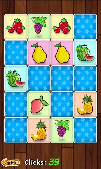 Chủ đề trái cây trong Luyện trí nhớ