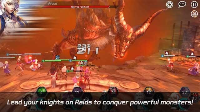 Cùng đội quân anh hùng của bạn chinh phục những con quái vật hùng mạnh