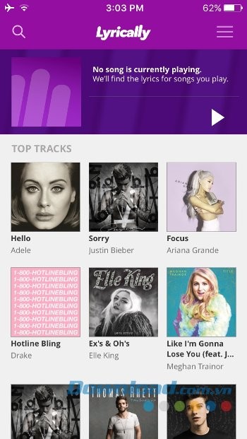 Cập nhật nhạc hot