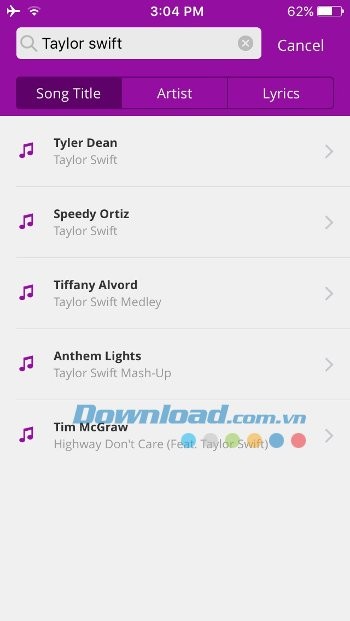 Phân loại kết quả tìm kiếm
