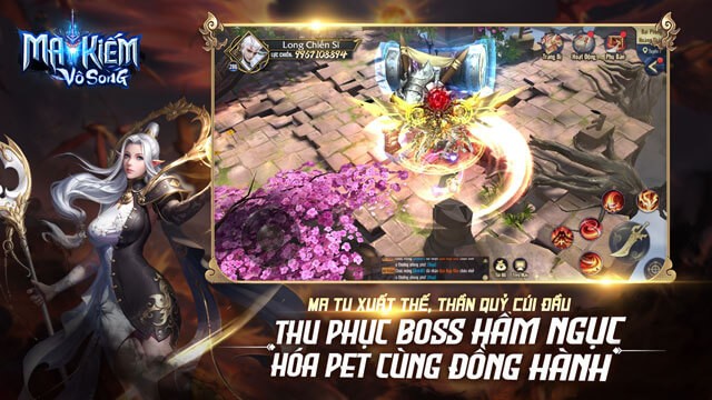Ma Kiếm Vô Song - Chiến đấu, thu phục boss