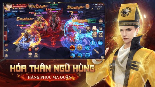 Hóa thân ngũ hùng - Hàng chục ma quân