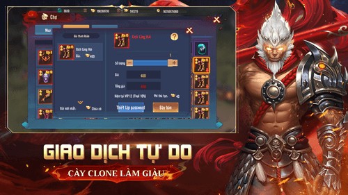 Giao dịch tự do, hỗ trợ giao dịch 1:1