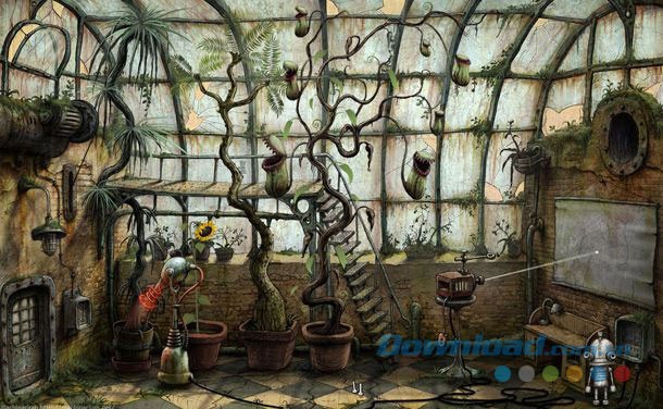 Đồ họa rất đẹp của Machinarium