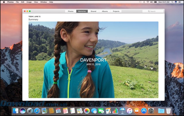 Photos trong macOS Sierra