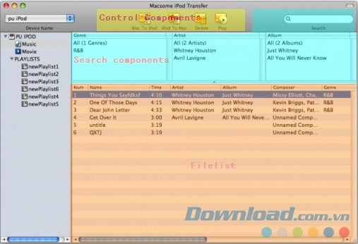 Macsome iPod Transfer for Mac