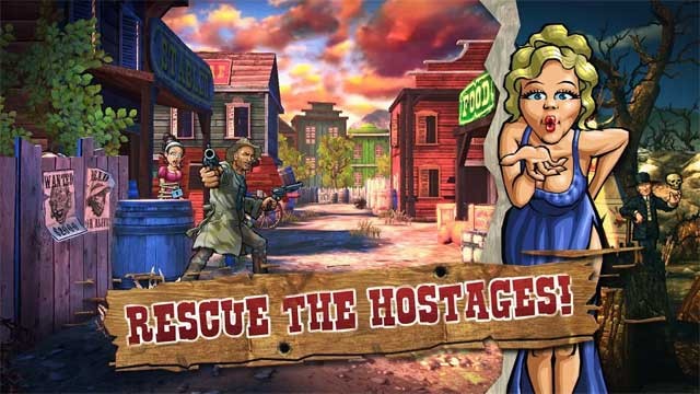 Giải cứu con tin trong Mad Bullets