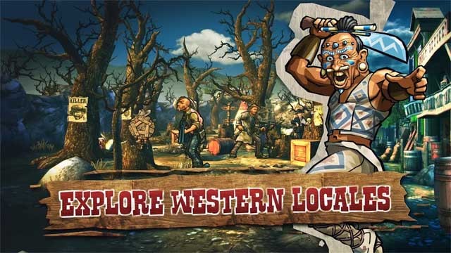 Khám phá miền Tây hoang dã trong game Mad Bullets for Android