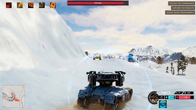 Chinh phục các level với độ khó tăng dần trong Mad Mech