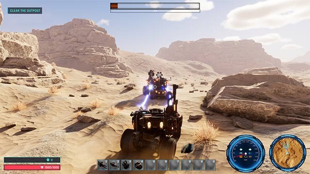 Bản đồ game chịu tác động từ các yếu tố về thời tiết, mùa, môi trường...