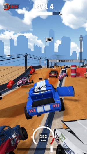 Mad Racing 3D là game đua xe điên cuồng