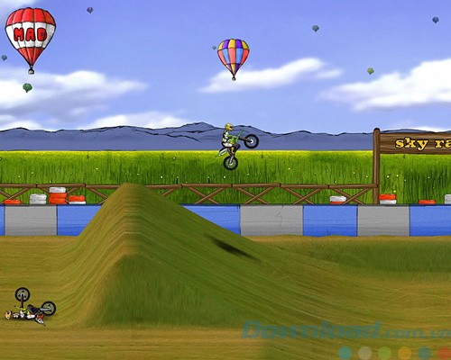 Giao diện game Mad Skills Motocross cho Mac