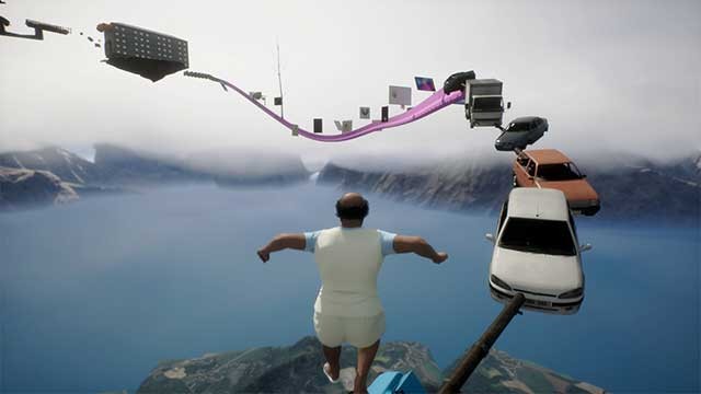 Mad Way là game phiêu lưu vui nhộn có lối chơi giống Only Up!