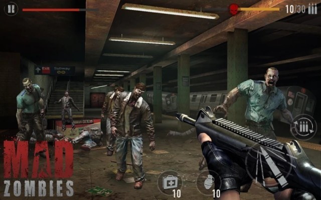 Game bắn súng góc nhìn thứ nhất offline MAD ZOMBIES