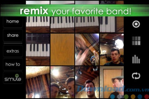 Sử dụng hiệu ứng nhạc cụ có sẵn