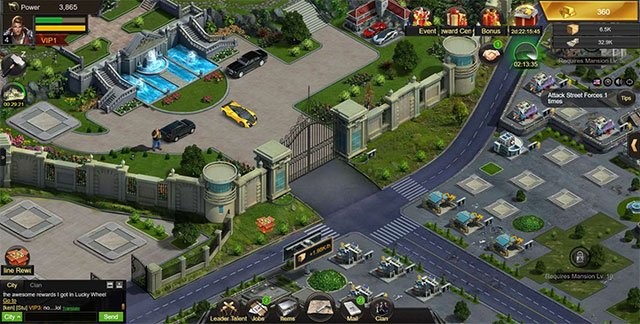 Bối cảnh thành phố tội phạm