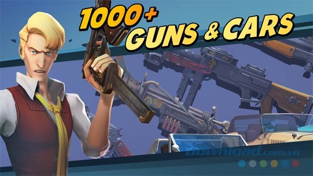 Hơn 1000 loại vũ khí và phương tiện