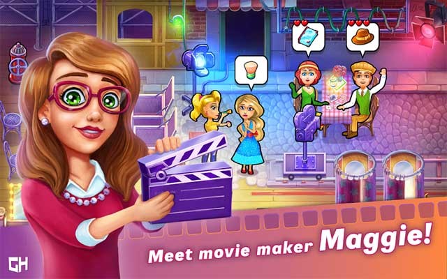 Maggie's Movies - Camera, Action! là game quản lý thời gian có cốt truyện hấp dẫn