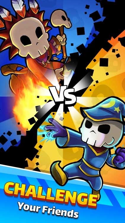 Thách thức bạn bè và người chơi khác trong các cuộc chiến chiến thuật