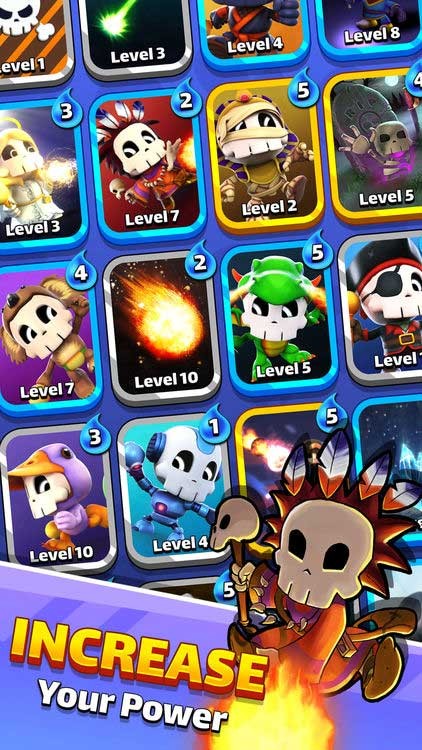 Tăng cường sức mạnh cho các anh hùng