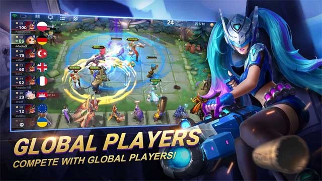 Tranh tài với người chơi trên toàn thế giới trong chế độ PvP thời gian thực