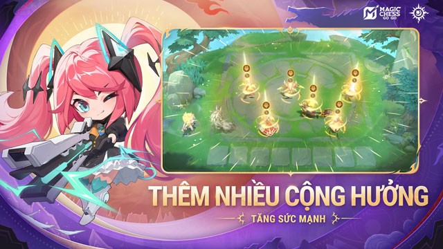 Thêm nhiều cộng hưởng tăng sức mạnh