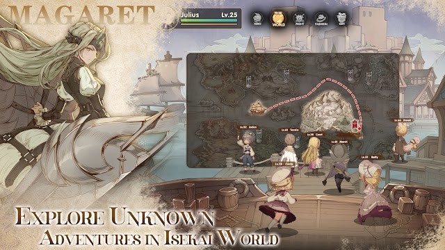 Khám phá những nơi chưa biết trong thế giới Isekai