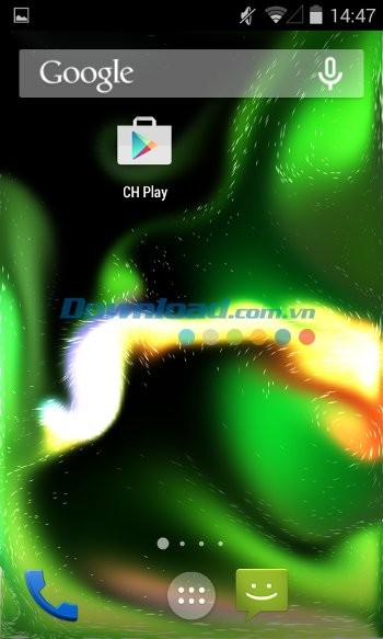 Tạo hình nền độc đáo với Magic Fluids Free