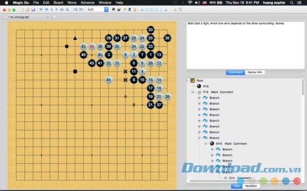 Giao diện Magic Go cho Mac khá thân thiện với người dùng