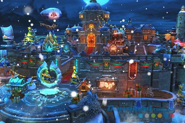 Hiệu ứng ngày và đêm được chuyển đổi linh hoạt