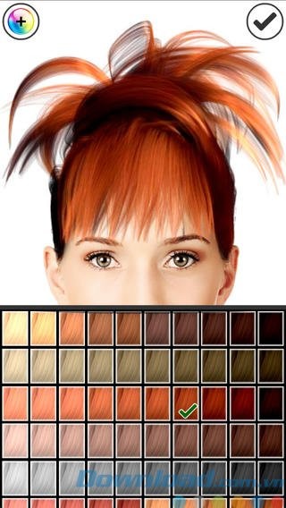 Màu tóc nhuộm mới