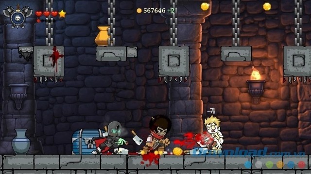 Gameplay theo phong cách đi cảnh kiểu Mario