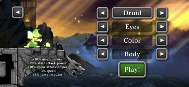 Tùy chỉnh và cường hóa nhân vật của bạn