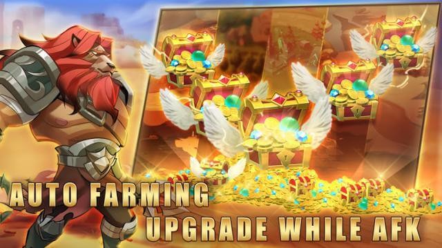 Từ động farm đồ, nâng cấp nhàn rỗi