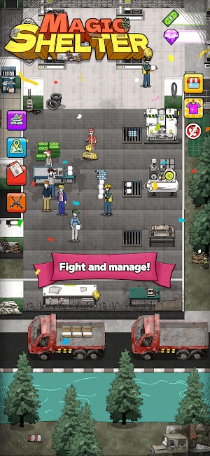 Chiến đấu và bảo vệ nơi trú ẩn của bạn trong game Magic Shelter
