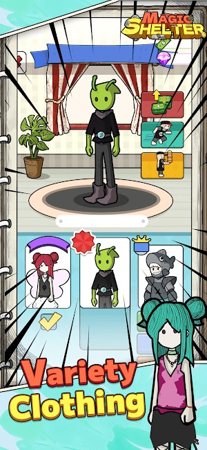 Tùy chỉnh nhân vật với nhiều trang phục đa dạng