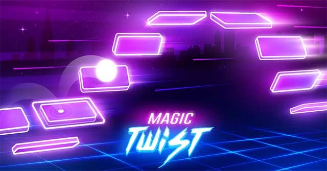 Magic Twist for Android là game âm nhạc cực thú vị có lối chơi giống Dancing Ball Saga