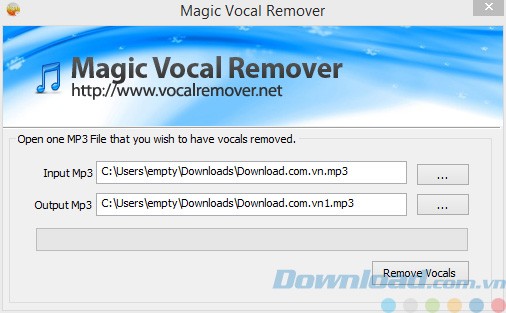 Magic Vocal Remover