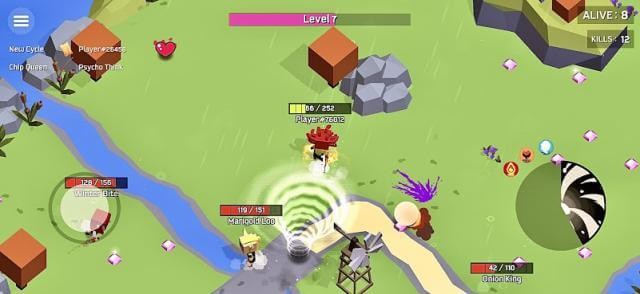 Chiến đấu chống lại kẻ thù khác và cố gắng tồn tại