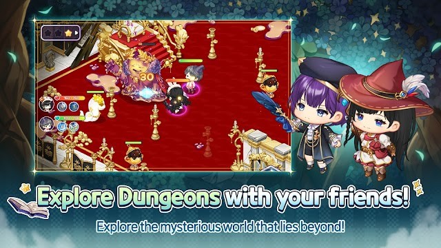 Khám phá ngục tối cùng với bạn bè trong game Magical Ink