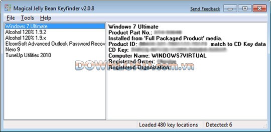 Magical Jelly Bean Keyfinder