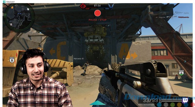 Dễ dàng stream game cùng bình luận