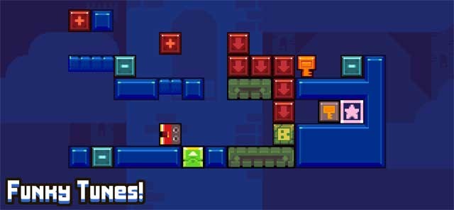 Đồ họa pixel rực rỡ và âm nhạc sôi nổi làm cho trải nghiệm chơi game thêm tuyệt vời