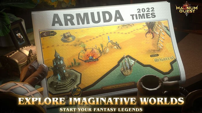 Hệ thống bản đồ phong phú đầy những bí ẩn