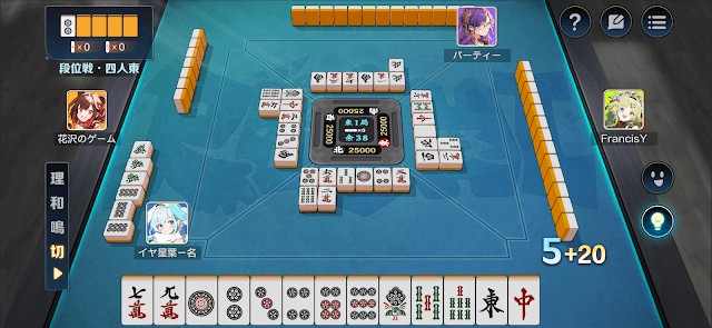 Hình ảnh trên bàn 3D tái tạo trải nghiệm chơi mạt chược thực sự