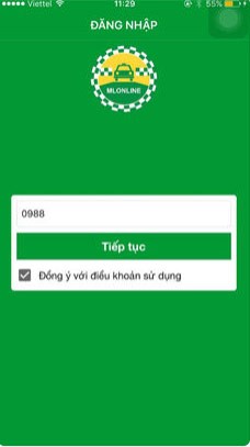 Đăng nhập Lái Xe Mai Linh